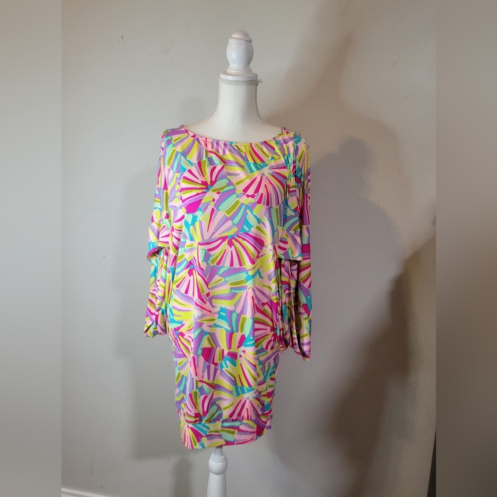Daniel Cremieux Pink and Blue Festive Garment